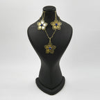 Asal Lapis Jewelry Set – 18K Gold-Plated, Handmade - Gemify
