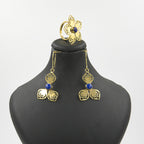 Asal Lapis Jewelry Set – 18K Gold-Plated, Handmade - Gemify