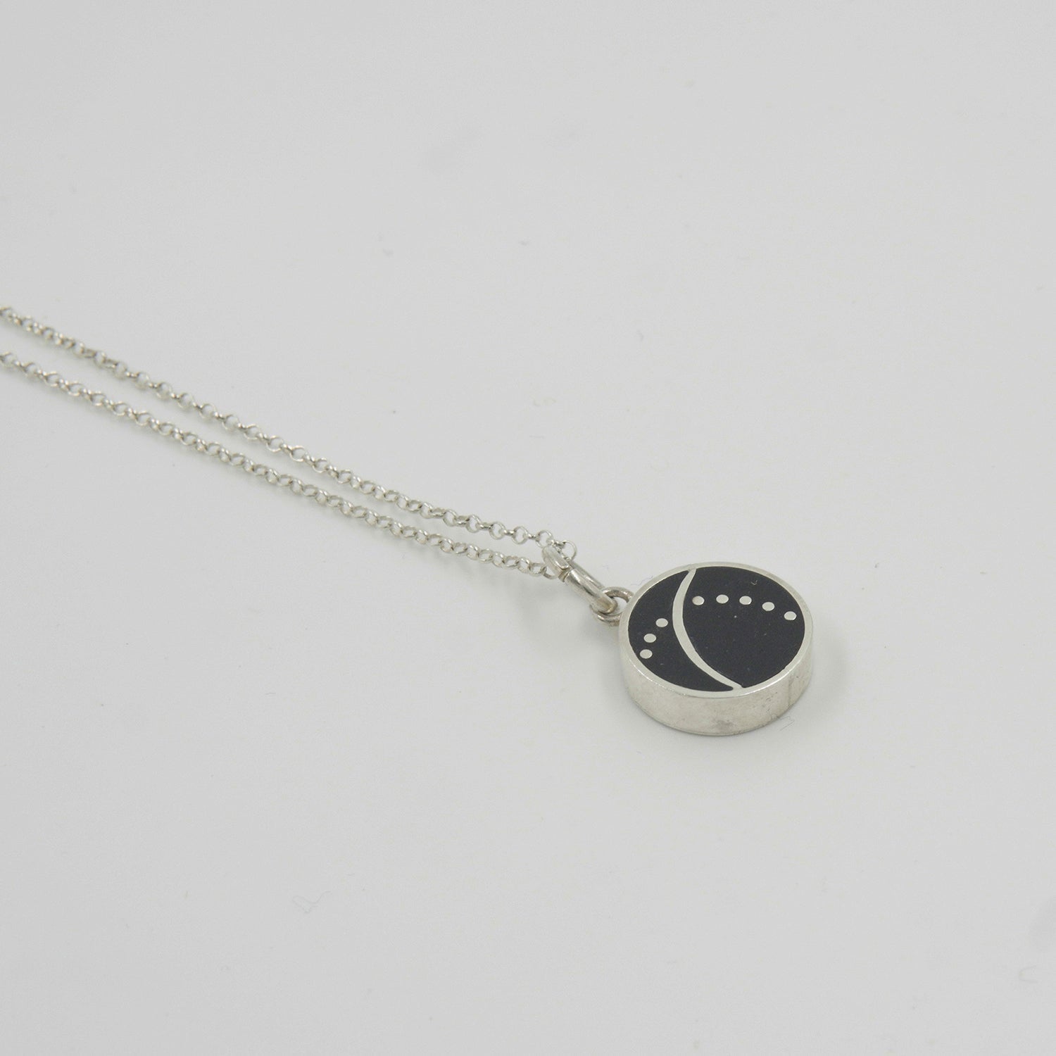 Bright Drop Black Agate Necklace – 18K Gold-Plated 925 Silver Chain - Gemify
