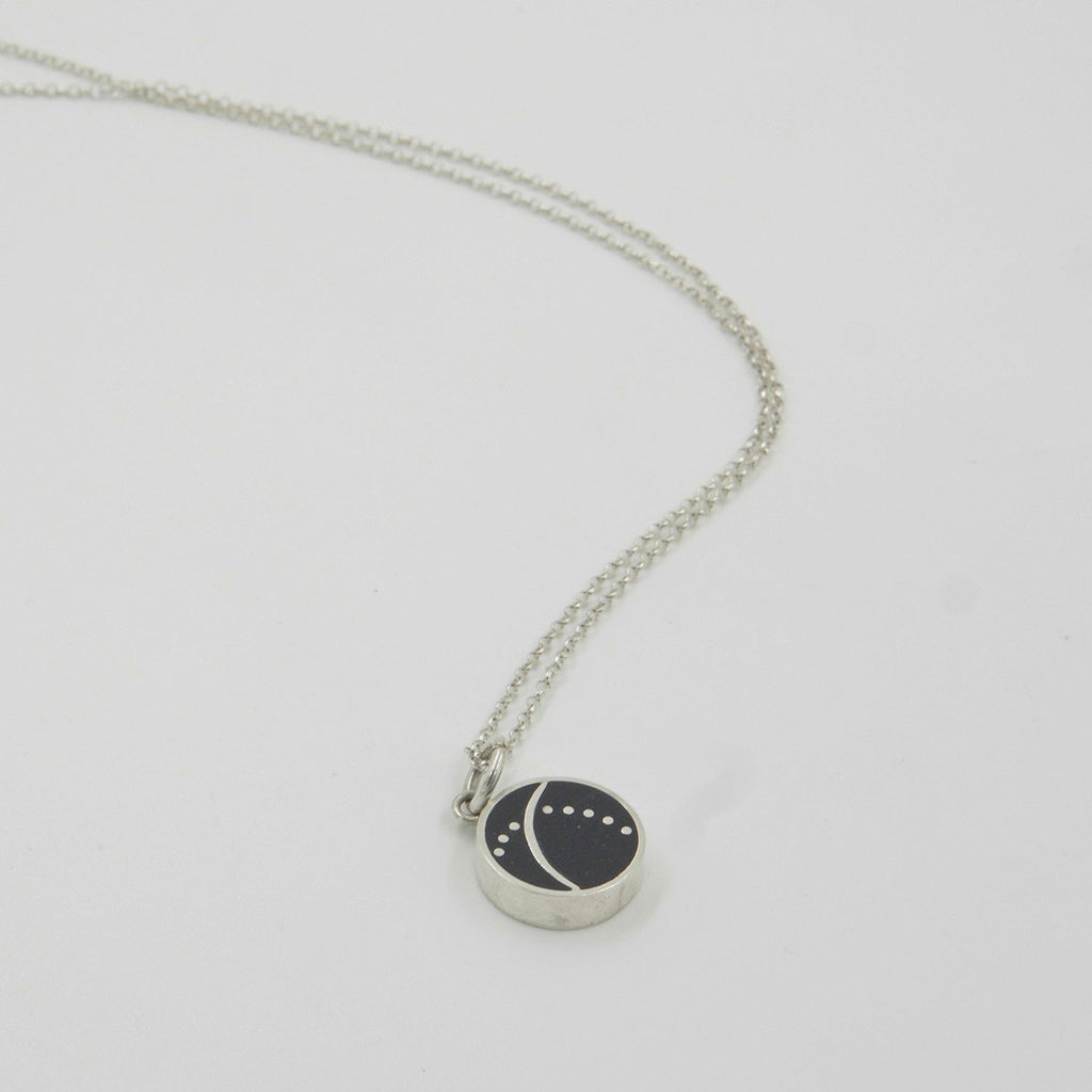 Bright Drop Black Agate Necklace – 18K Gold-Plated 925 Silver Chain - Gemify