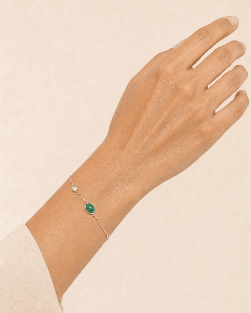Gemify - Emerald Essence Bracelet - Bracelet - Gemify