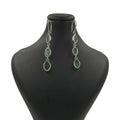 Nice Drop Fluorite Earrings – 925 Silver, High-Polish Finish - Gemify