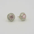 Gemify - Pink Tourmaline Studs - earrings - Gemify