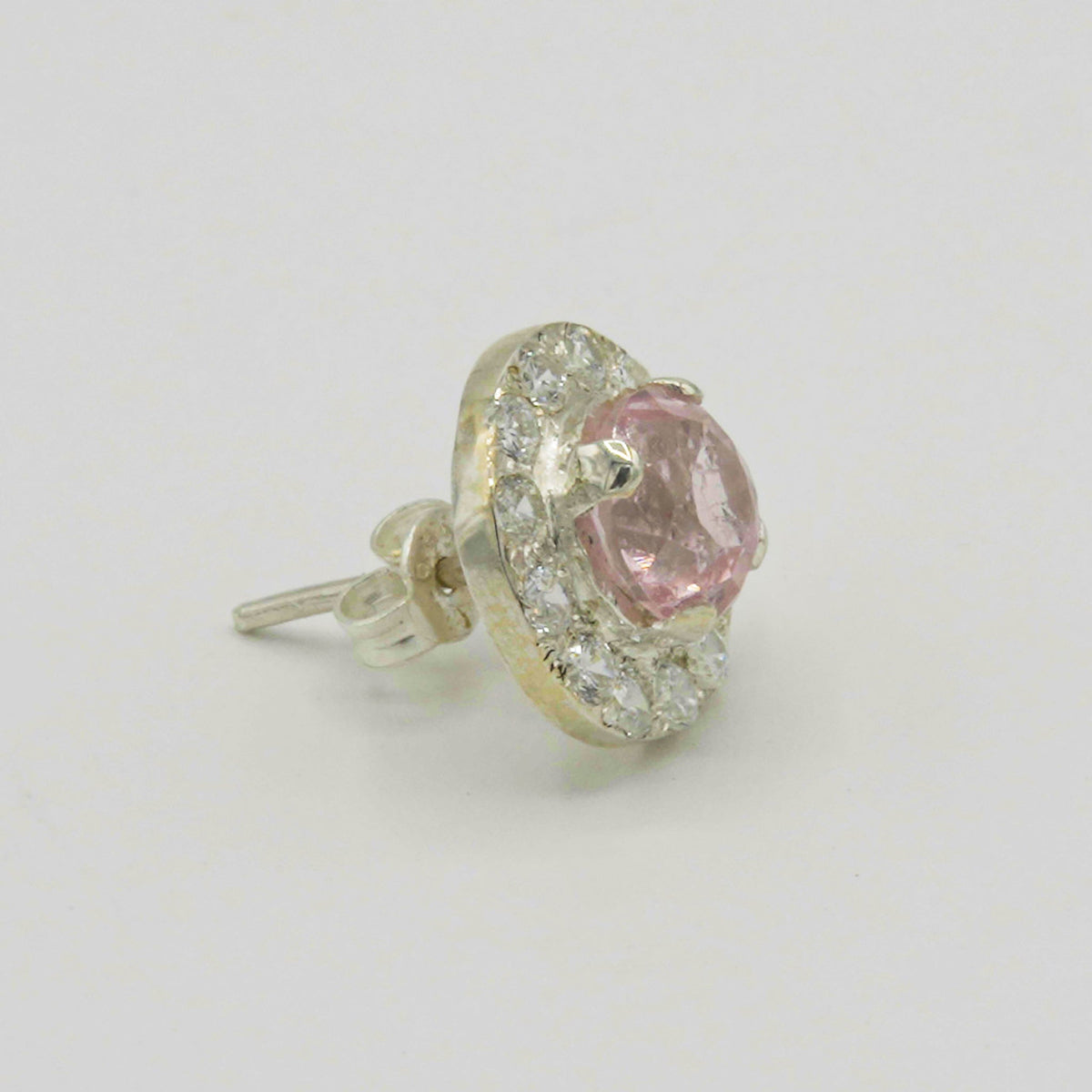Gemify - Pink Tourmaline Studs - earrings - Gemify