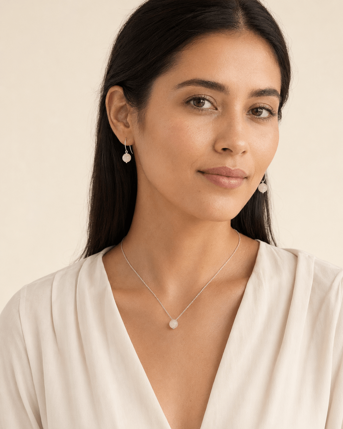 Gemify - Rose Quartz Radiance Collection - Jewelry Set - Gemify