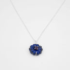 Gemify - Royal Bloom Lapis & Ruby Necklace - Necklace - Gemify