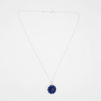 Gemify - Royal Bloom Lapis & Ruby Necklace - Necklace - Gemify
