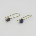 Gemify - Royal Blue Rough Lapis Earrings - earrings - Gemify