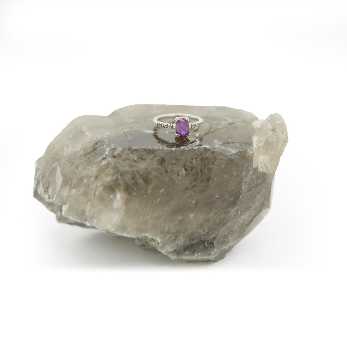 Gemify - Royal Garnet Ruby Ring - Ring - Gemify