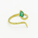 Gemify - Serpent Emerald Ring - Ring - Gemify