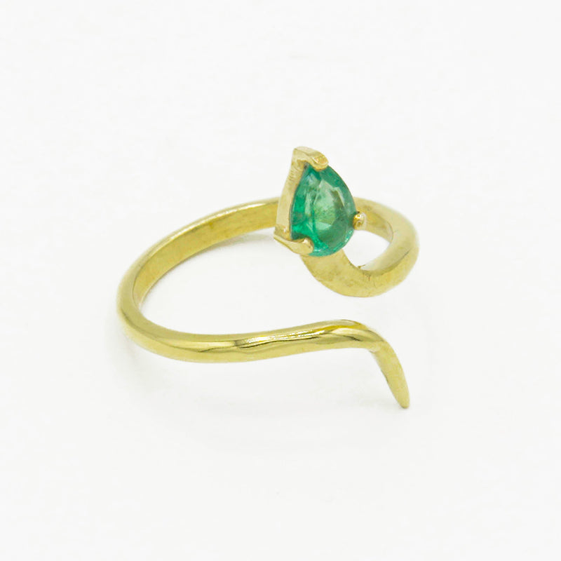 Gemify - Serpent Emerald Ring - Ring - Gemify