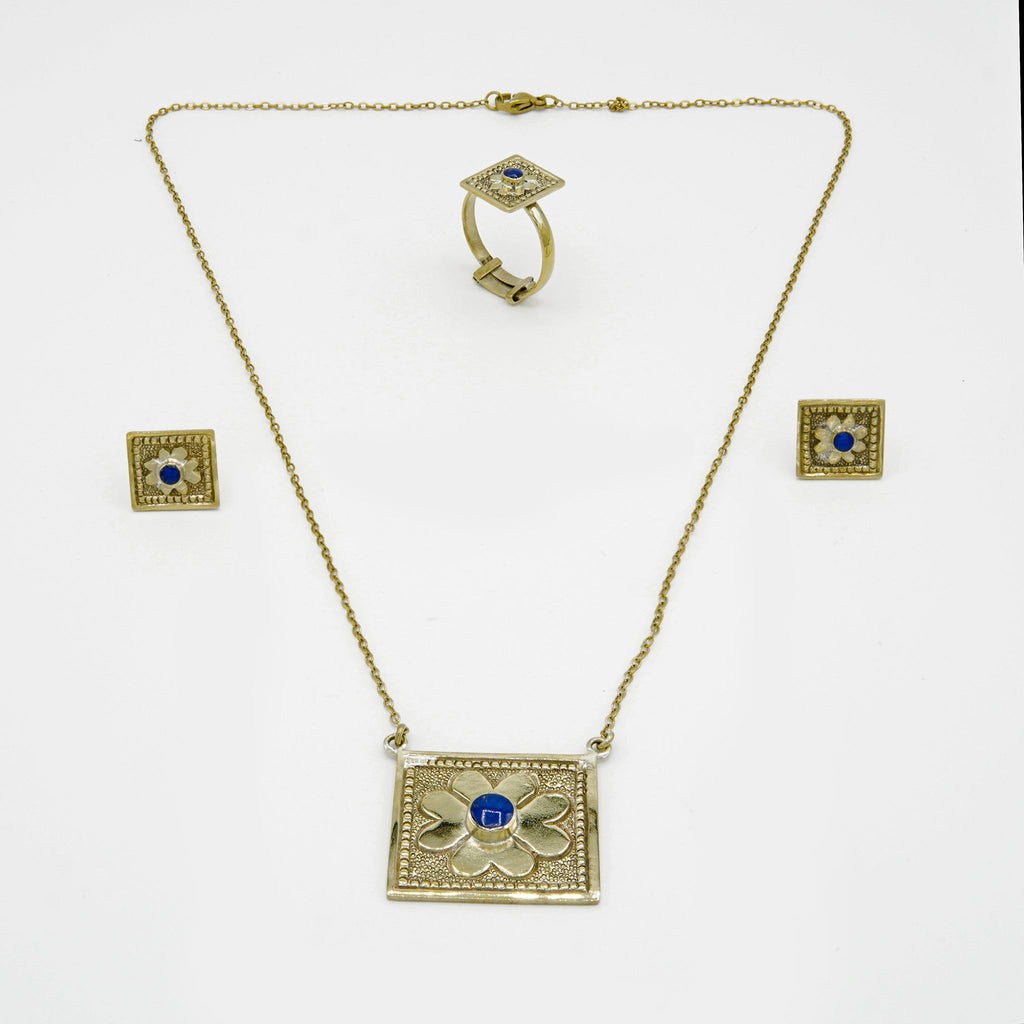 Gemify - Tillya Tepe Lapis Collection - Jewelry Set - Gemify