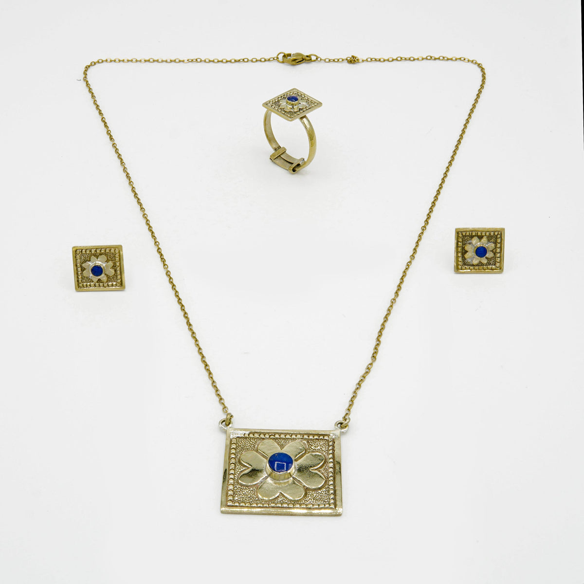 Gemify - Tillya Tepe Lapis Collection - Jewelry Set - Gemify