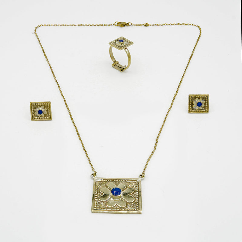 Gemify - Tillya Tepe Lapis Collection - Jewelry Set - Gemify